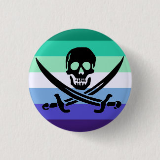 Schaltfläche "Gay Male Pirate Priate" Button