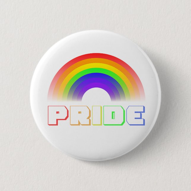 Schaltfläche Gay Pride Button (Vorderseite)
