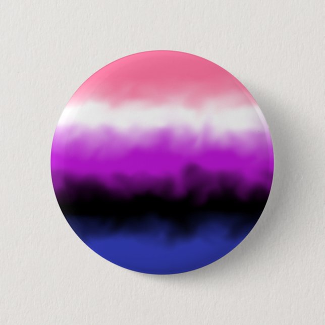 Schaltfläche "Genderfluid Flag" Button (Vorderseite)