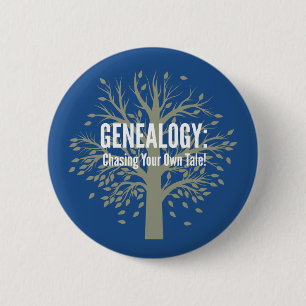 Schaltfläche Genealogie (blau) Button