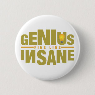 Schaltfläche "GENIUS VS INSANE" Button