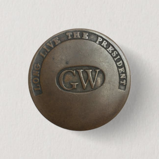 Schaltfläche George Washington Campaign Button