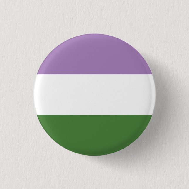 Schaltfläche "GeschlechtQueer Pride" Button (Vorderseite)