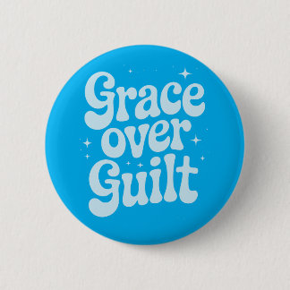 Schaltfläche "Grace Over Guilt Retro" Button
