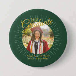 Schaltfläche "Green & Gold Star Graduate" Button