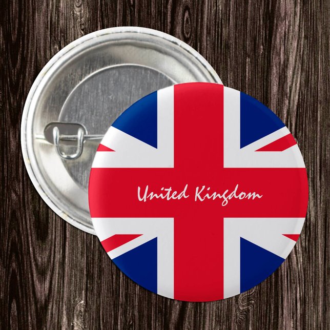 Schaltfläche Großbritannien, patriotische Britisch Button (Von Creator hochgeladen)