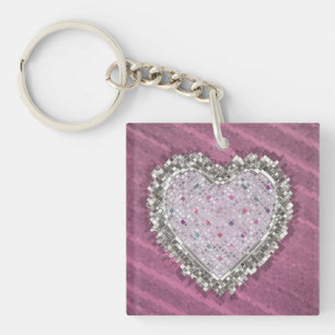 Schaltfläche "Gute Liebe" Schlüsselanhänger