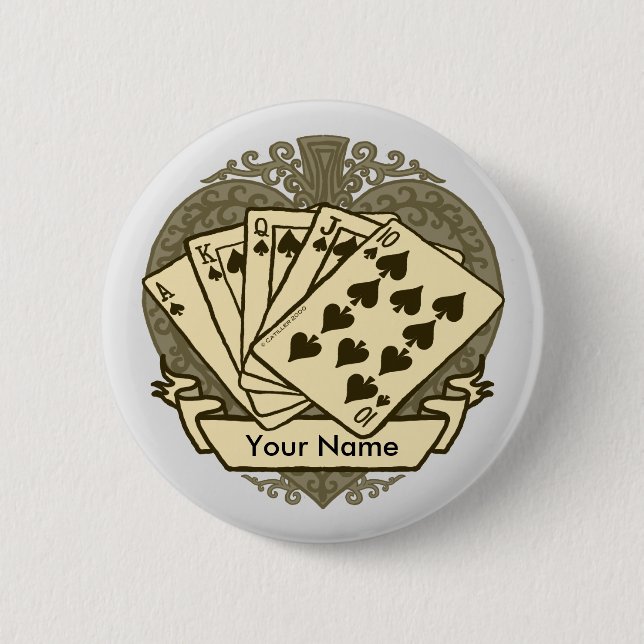 Schaltfläche "Gute Poker Hand" Button (Vorderseite)