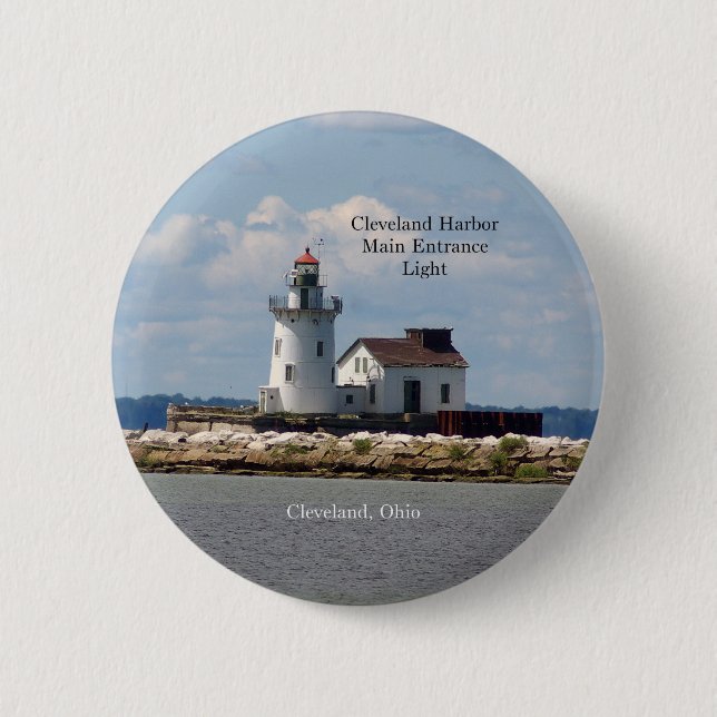 Schaltfläche "Haupteiseneingangspunkt" in Clevelan Button (Vorderseite)