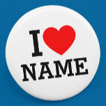 Schaltfläche Herzname Button<br><div class="desc">Schreiben Sie Ihren gewünschten Namen oder Text in den Namensbereich.</div>