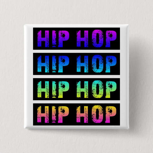 Schaltfläche "HipHop" Button (Vorderseite)