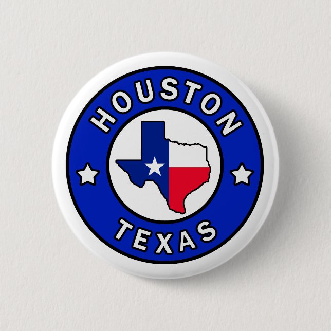 Schaltfläche Houston Texas Button (Vorderseite)