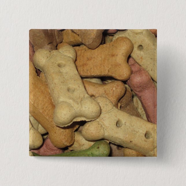 Schaltfläche "Hunde-Leckereien" Button (Vorderseite)
