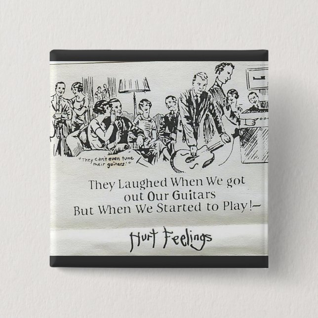 Schaltfläche "Hurt Gefühls" Button (Vorderseite)