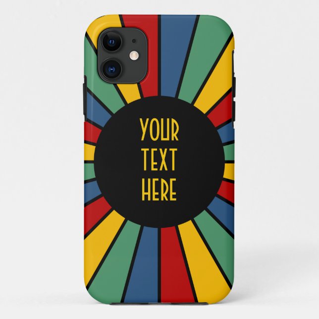 SCHALTFLÄCHE I + Foto, Text, Monogramm Case-Mate iPhone Hülle (Rückseite)