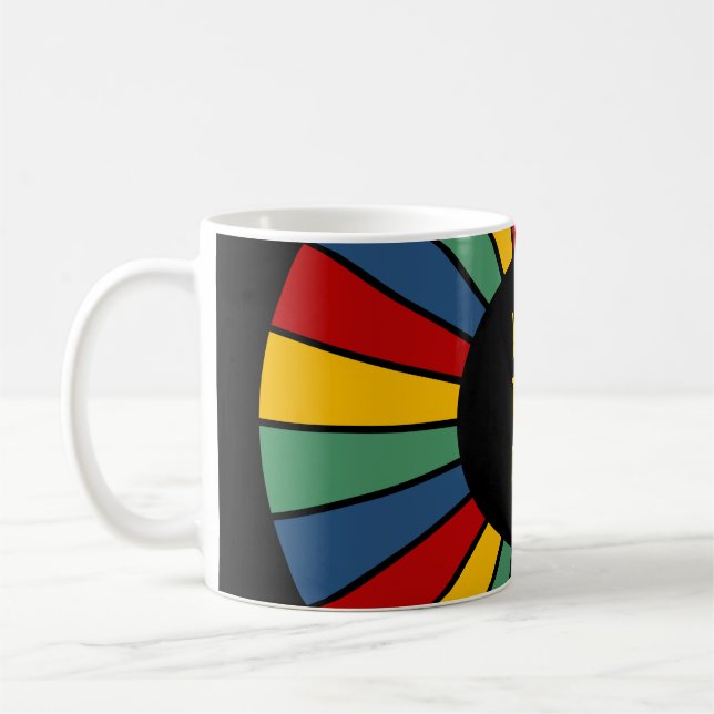 SCHALTFLÄCHE I + Foto, Text, Monogramm Tasse (Links)