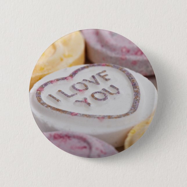 Schaltfläche "I Liebe You" Button (Vorderseite)