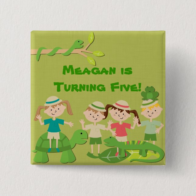 Schaltfläche "Individuelle Safari" Button (Vorderseite)