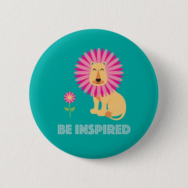Schaltfläche Inspiriert werden Button (Vorderseite)