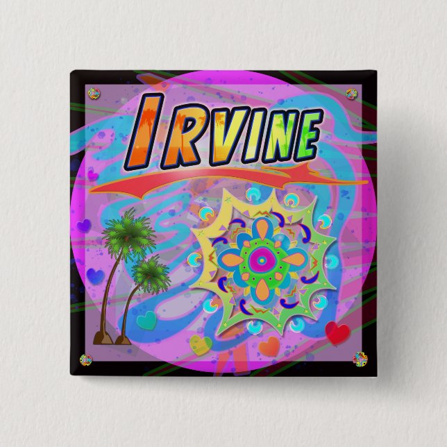 Schaltfläche "Irvine True Progress" Button (Vorderseite)