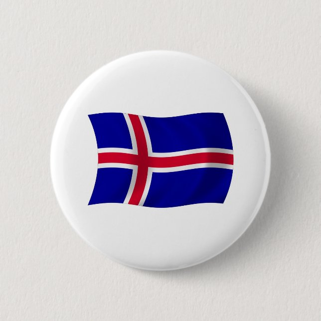 Schaltfläche "Island" Button (Vorderseite)
