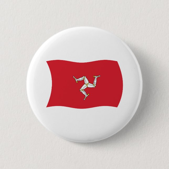 Schaltfläche "Isle of Man Flag" Button (Vorderseite)
