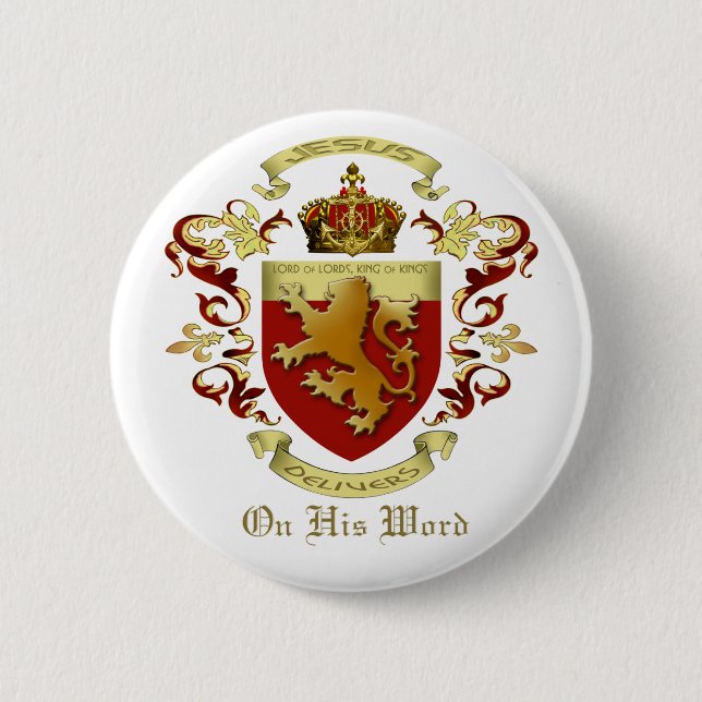 Schaltfläche "Jesus Delivery" Button (Vorderseite)