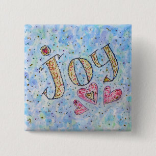 Schaltfläche "Joy" des Inspirationsworts Button