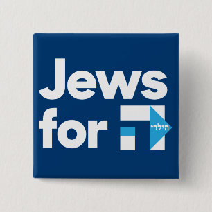 Schaltfläche Juden für Hillary Button