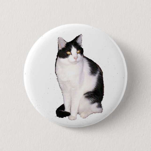 Schaltfläche Katze 12 Button (Vorderseite)