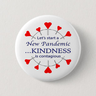 Schaltfläche Kindness fördern Button