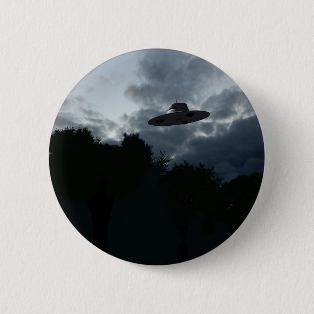 Schaltfläche "Klassischer Flying Saucer" Button (Vorderseite)