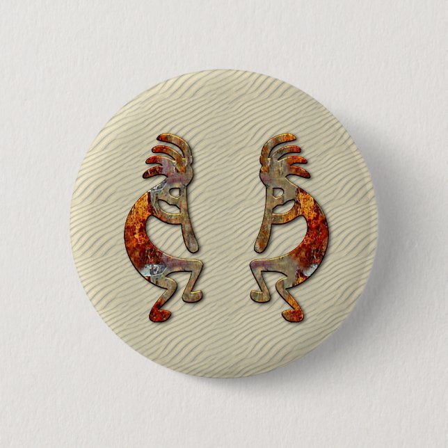 Schaltfläche "Kokopelli's Flute" Button (Vorderseite)