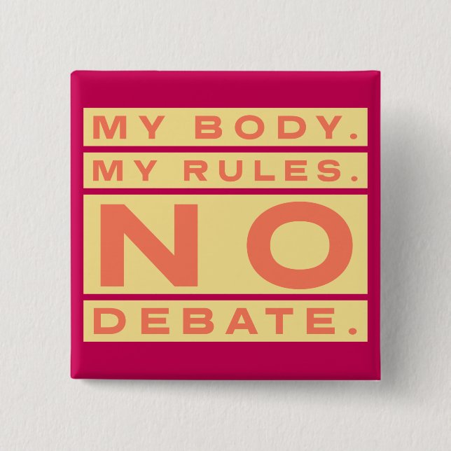 Schaltfläche "Körper" Button (Vorderseite)