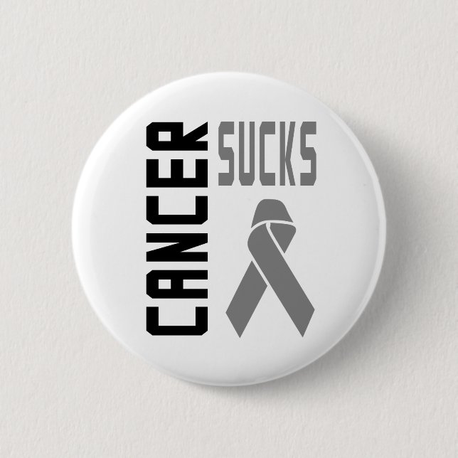 Schaltfläche "Krebs Sind zum Kotzen" Button (Vorderseite)
