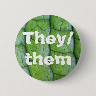 Schaltfläche "Krokodile Fern Custom Pronoun" Button