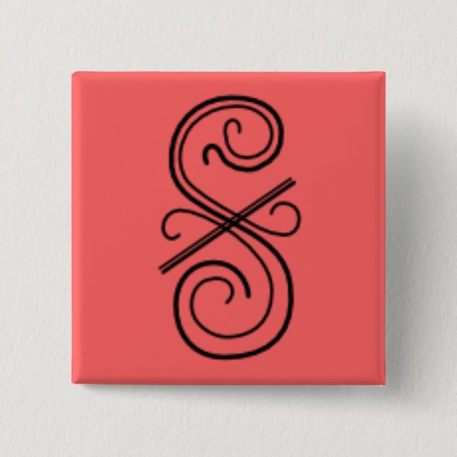 Schaltfläche "Kurve Linie" Button (Vorderseite)