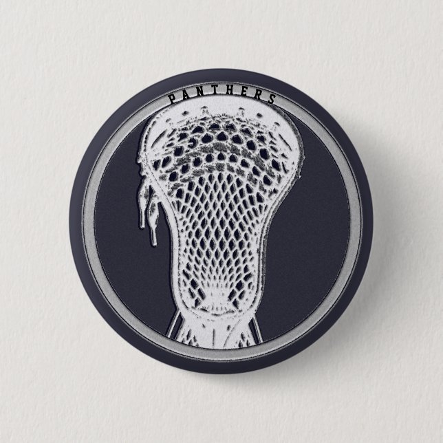 Schaltfläche "Lacrosse Team Player Keepake" Button (Vorderseite)