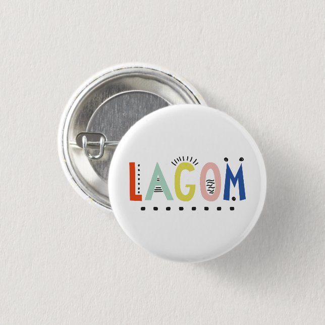 Schaltfläche Lagom Colors Button (Vorne & Hinten)