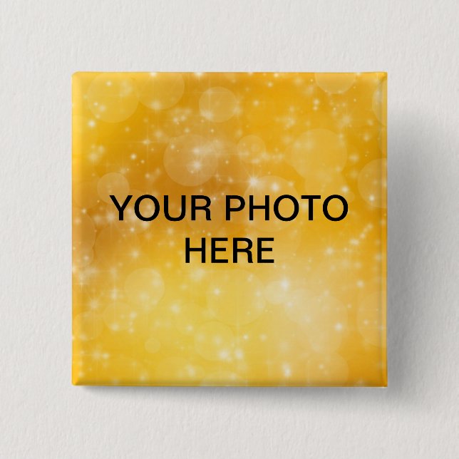 Schaltfläche/Laptop-Pin-Vorlage - Eigenes Foto hin Button (Vorderseite)