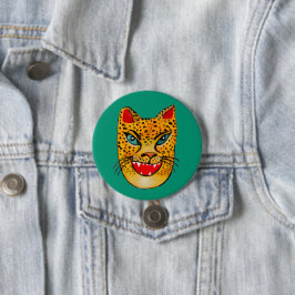 Schaltfläche "Laughing Jaguar Watercolor" Button