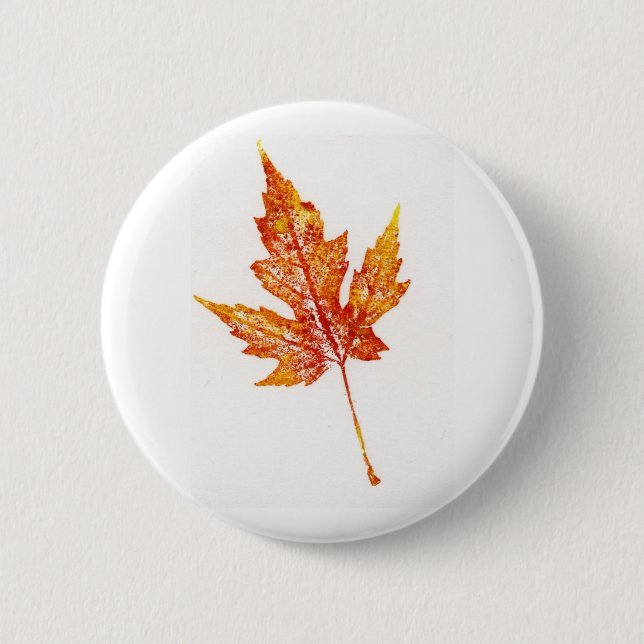 Schaltfläche "Leaf Nature Prints" Button (Vorderseite)