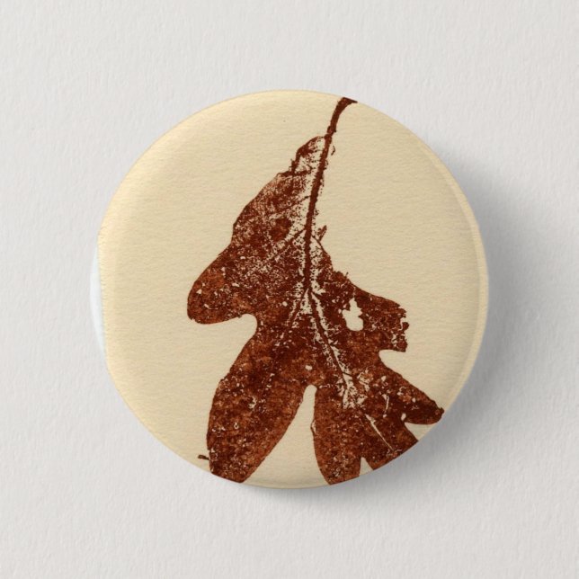 Schaltfläche "Leaf Nature Prints" Button (Vorderseite)