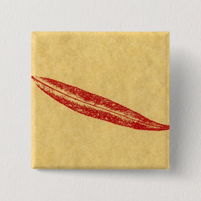 Schaltfläche "Leaf Nature Prints" Button (Vorderseite)