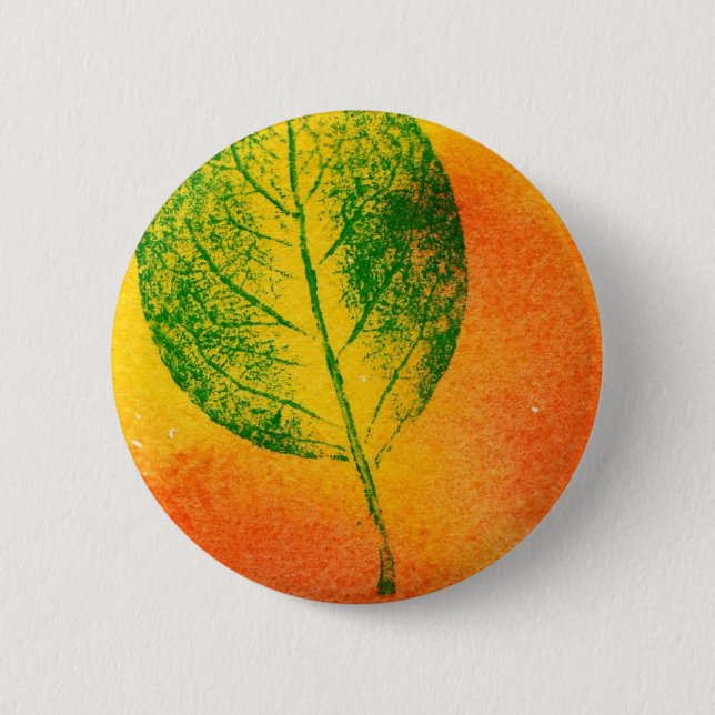 Schaltfläche "Leaf Nature Prints" Button (Vorderseite)