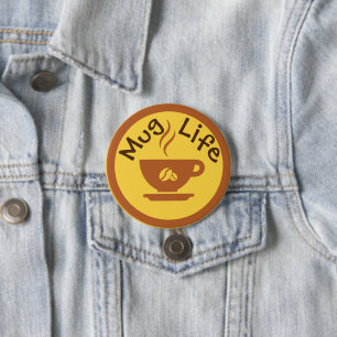 Schaltfläche "Lebensdauer" der Tasse Button