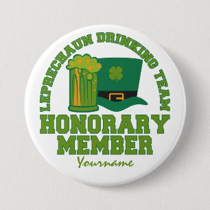 Schaltfläche "Leprechaun Drink Team" Button