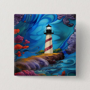 Schaltfläche Leuchtturm Button