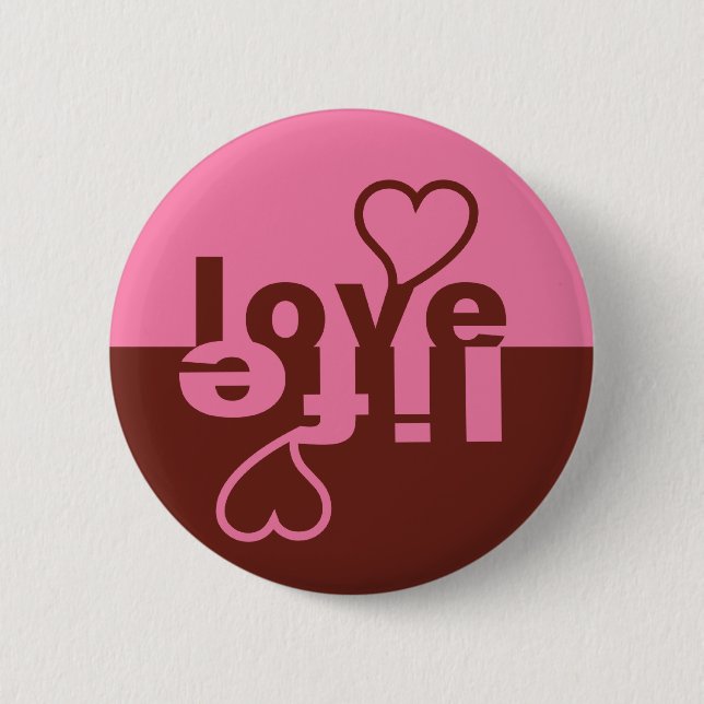 Schaltfläche "Liebe" Button (Vorderseite)