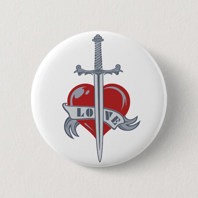 Schaltfläche "Liebe Sword" Button (Vorderseite)